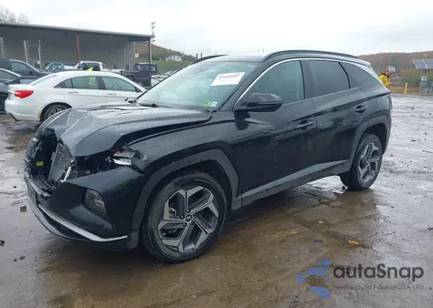 2022 Hyundai Tucson Hybrid Sel Convenience z USA, uszkodzony, nr VIN KM8JFCA17NU011052